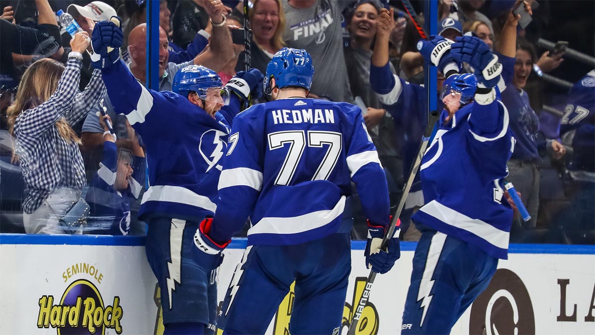 Tampa Bay Lightning vs. Carolina Hurricanes Amalie Arena, Tampa, FL
